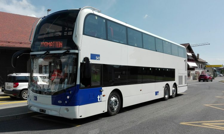 De nouveaux autobus à deux étages arrivent aux tl