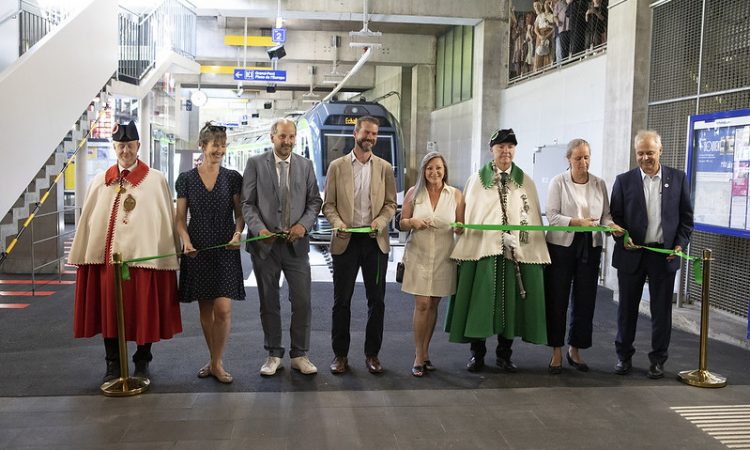 Le LEB fait sa traversée inaugurale