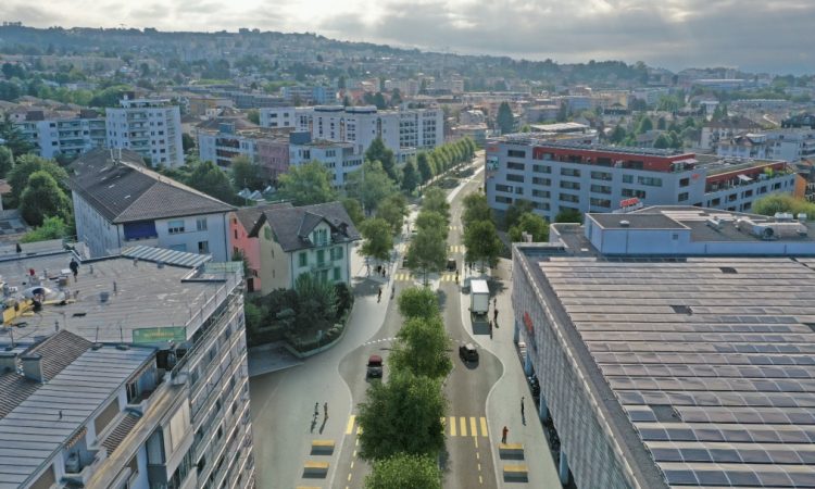 1ère étape majeure pour le chantier du tramway lausannois